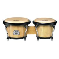 Pearl Primero 6"+7" Wooden Bongos Natural Lacquer