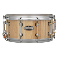 Pearl StaveCraft 14"x6.5" Thai Oak Snare Drum, Hand-Rubbed Natural