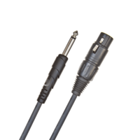 D'Addario Classic Series 1/4" to XLR Unbalanced Microphone Cable - 25ft