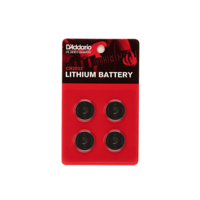 D'Addario PW-CR2032-04 CR2032 Lithium Battery 4 Pack