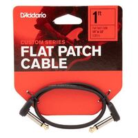 D’Addario PW-FPRR-01 Custom Series Flat Patch Cables 12"