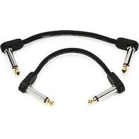 D’Addario PW-FPRR-204 Custom Series Flat Patch Cables 4"