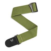 D'Addario PWS107 Polypropylene Guitar Strap - Green