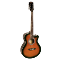 Redding RGC51CETS Grand Concert Electric/Acoustic Guitar Tobacco Sunburst