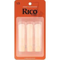 Rico RKA0315 Orange Tenor Sax Reeds 1.5 - 3 Pack