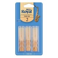 Rico Royal RKB0320 Tenor Saxophone Reeds 2.0 Strength In 3-Reeds Pack
