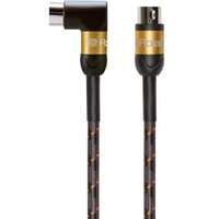 Roland RMIDI G5A 5ft Gold Series Straight to Right-Angle MIDI Cable