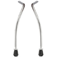 Rogers Steel Bass Drum Gull Wing Spurs - Pk 2