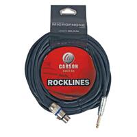 CARSON ROM20H ROCKLINES 20' 1/4" JACK To FEMALE XLR MIC CABLE