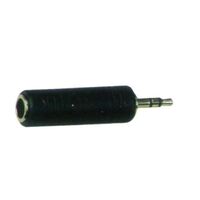 Carson RP955 Adaptor 6.35mm Female Socket to 3.5mm STEREO Male Jack