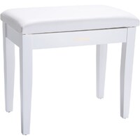 Roland RPB100WH Piano Bench w/ Cushioned Seat - White