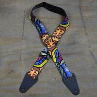 Aboriginal Art Guitar Strap – Native Fauna