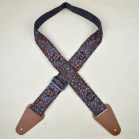Aboriginal Art Guitar Strap – Water Collecting