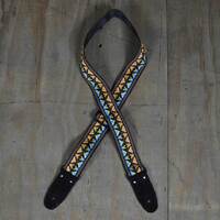Colonial Leather RSJ-06 Multi Coloured Jacquard 50mm Webbing Guitar Strap