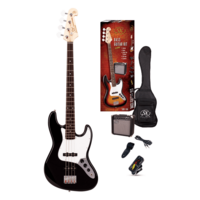 Essex SB1SKB Electric Bass Guitar Pack 