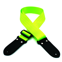 DSL Seat Belt Webbing Guitar Strap - Lime