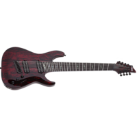 Schecter C-8 Silver Mountain Electric Guitar Blood Moon