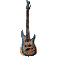 Schecter SCH1510 Reaper 7 Multiscale Satin Sky Burst