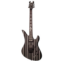 Schecter Synyster Standard Gloss Black w/ Silver Pin Stripes