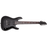 Schecter Hellraiser C-7 BLK 7 String Electric Guitar SCH1789