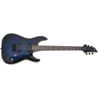 Schecter Omen Elite-6 See-Thru Blue Burst