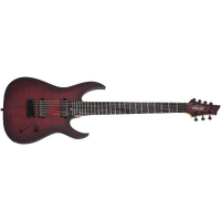 Schecter Sunset-7 7 String Extreme Electric Guitar - Scarlet Burst
