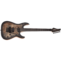 Schecter C-6 Pro Charcoal Burst w/ Floyd Rose