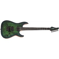 Schecter SCH3635 C-6 Pro Aqua Burst w/ Floyd Rose