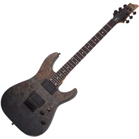 Schecter C-1 Standard Electric Guitar - Blake Fade Burst Burl