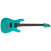 Schecter SCH428 C-6 Deluxe Satin Aqua
