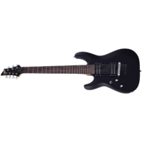 Schecter C-7 Deluxe Left Handed 7 String - Satin Black - SCH439