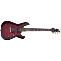 Schecter SCH447 C-6 Plus Electric Guitar - See Thru Cherry Burst
