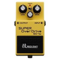 Boss SD1W Super OverDrive Pedal - Waza Craft Special Edition