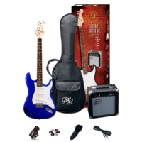 Essex SE1SKEB Electric Guitar Pack - Blue