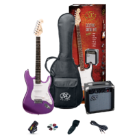 Essex Essex SE1SKMP Electric Guitar Pack - Metalic Purple