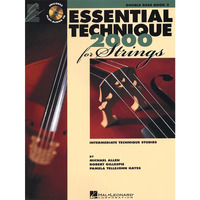 Essential Technique for Strings with CD/DVD - Double Bass Bk 3