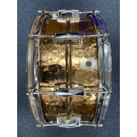 Ludwig Bronze Phonic 6.5x14 Hammered Shell Snare Drum