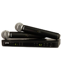 Shure BLX288/SM58 Dual Channel Handheld Wireless System - SM58 Handheld (2)
