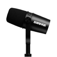 Shure MV7-BK Motiv MV7 Podcast Microphone XLR/USB/Headphone - Black