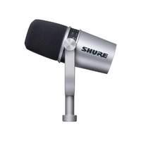 Shure MV7-S Motiv MV7 Podcast Microphone XLR/USB/Headphone - Silver