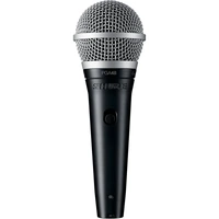 Shure Dynamic Lo Z Vocal Cardioid Microphone - XLR-XLR Cable