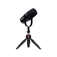 Shure MV7 Podcast Microphone and Stand Bundle Pack