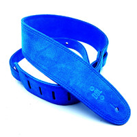DSL 2.5" Triple Ply Blue Guitar Strap