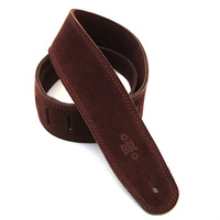 DSL 2.5" Triple Ply Brown Guitar Strap