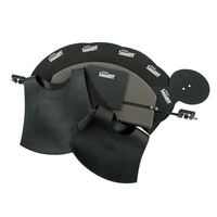 Evans SOSETFSN SoundOff Full Box Set Fusion-sized kits 10,12,14,14 plus bass and cymbal mutes