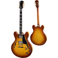 Eastman T486-GB Thinline Deluxe Goldburst Electric Guitar