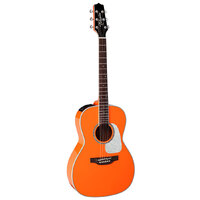 Takamine Orange Custom Pro Series 3 New Yorker Acoustic/Electric Guitar