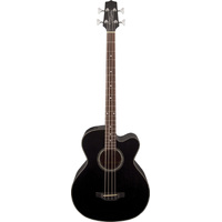 Takamine TGB30CEBLK GB30 Series Acoustic/Electric Bass Guitar w/ Cutaway
