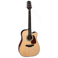 Takamine G10 Series Dreadnought AC/EL Guitar with Cutaway in Natural Satin Finish