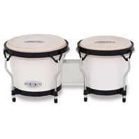 Toca 6 & 6-3/4" Synergy Series Synthetic Bongos in White